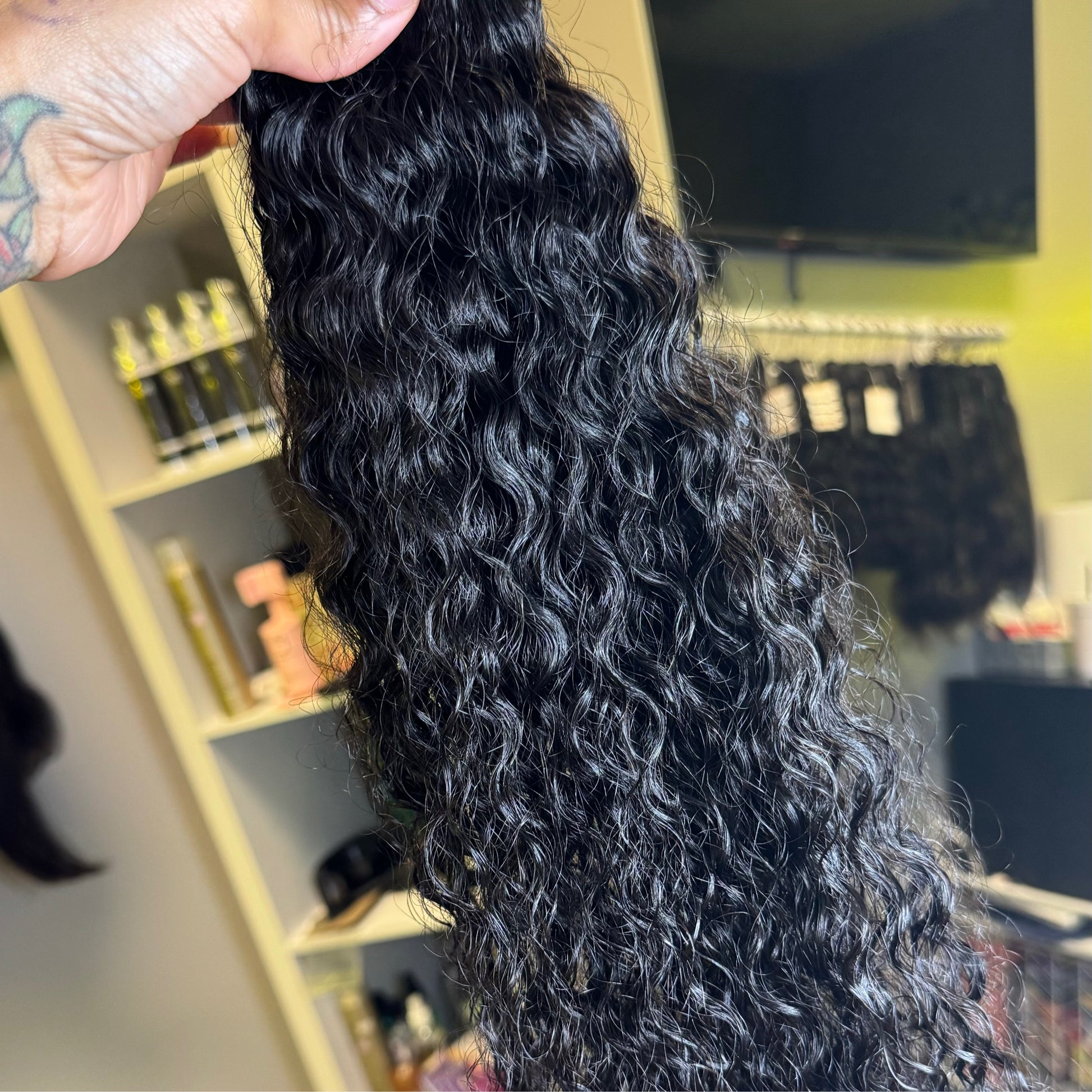 Burmese Curly Raw Hair Extension Bundles